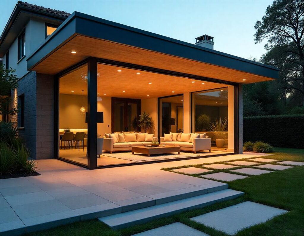 Glass-Enclosed-Patio-attached-to-house-design-idea-6