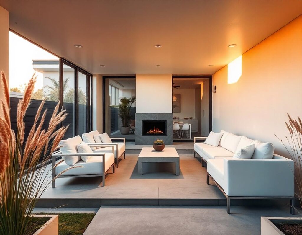 Modern-Minimalist-patio-design-attached-to-house-design-1