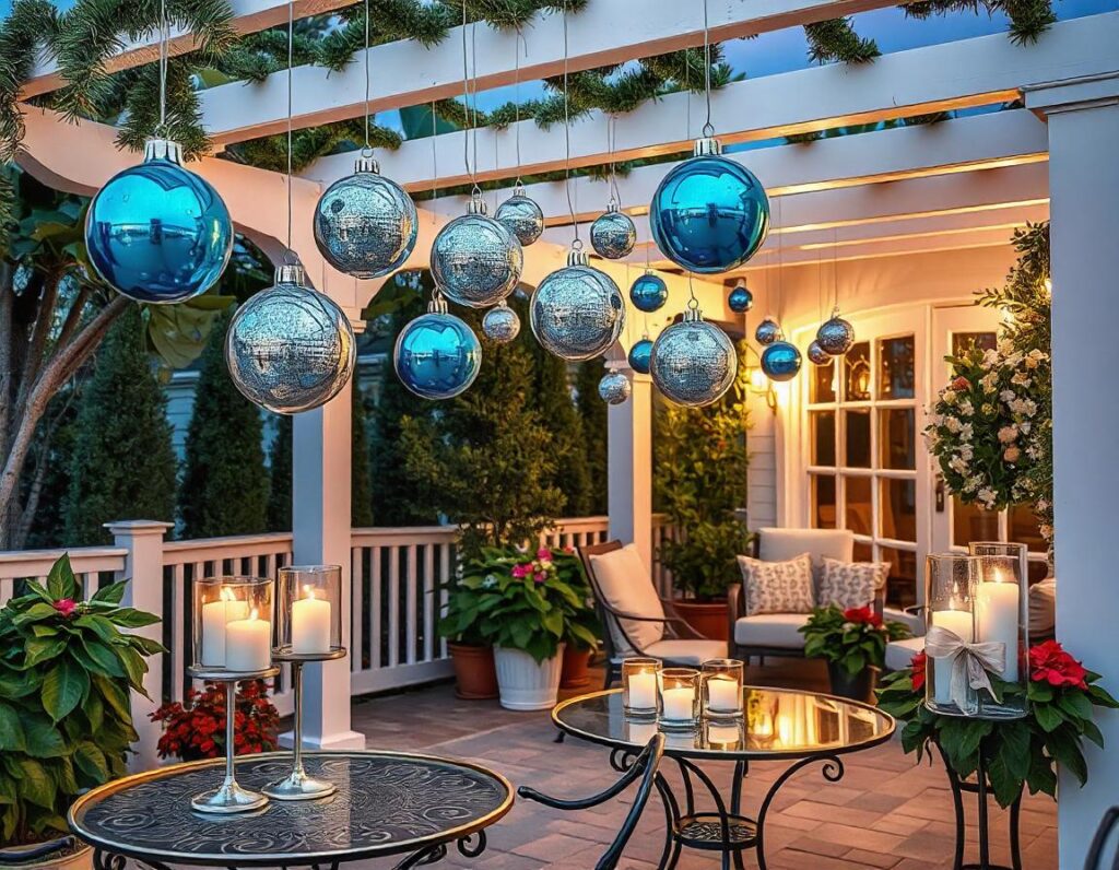 Patio-with-Hanging-Christmas-Ornaments-decoration-idea-4