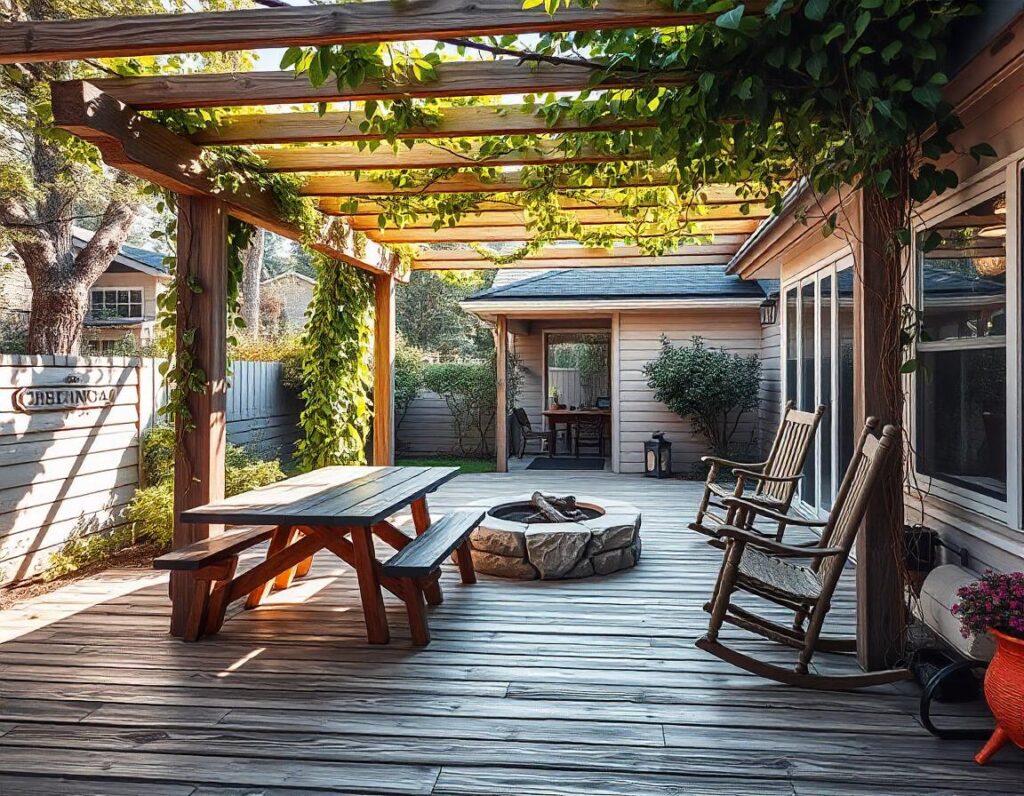 Rustic-Wooden-Patio-attached-to-house-design-2