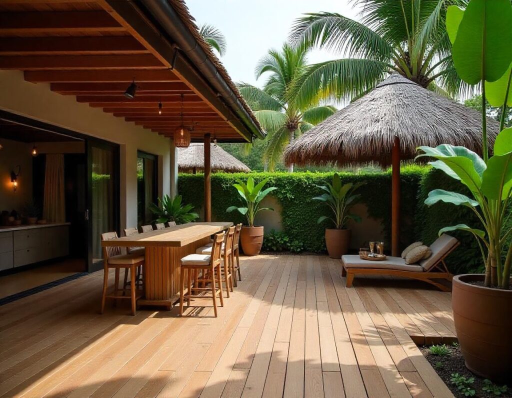 Tropical-Patio-with-Tiki-Bar-attached-to-house-design-idea-15