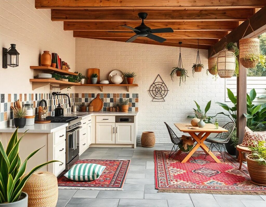 Bohemian-Outdoor-Kitchen-and Patio-design-idea-11