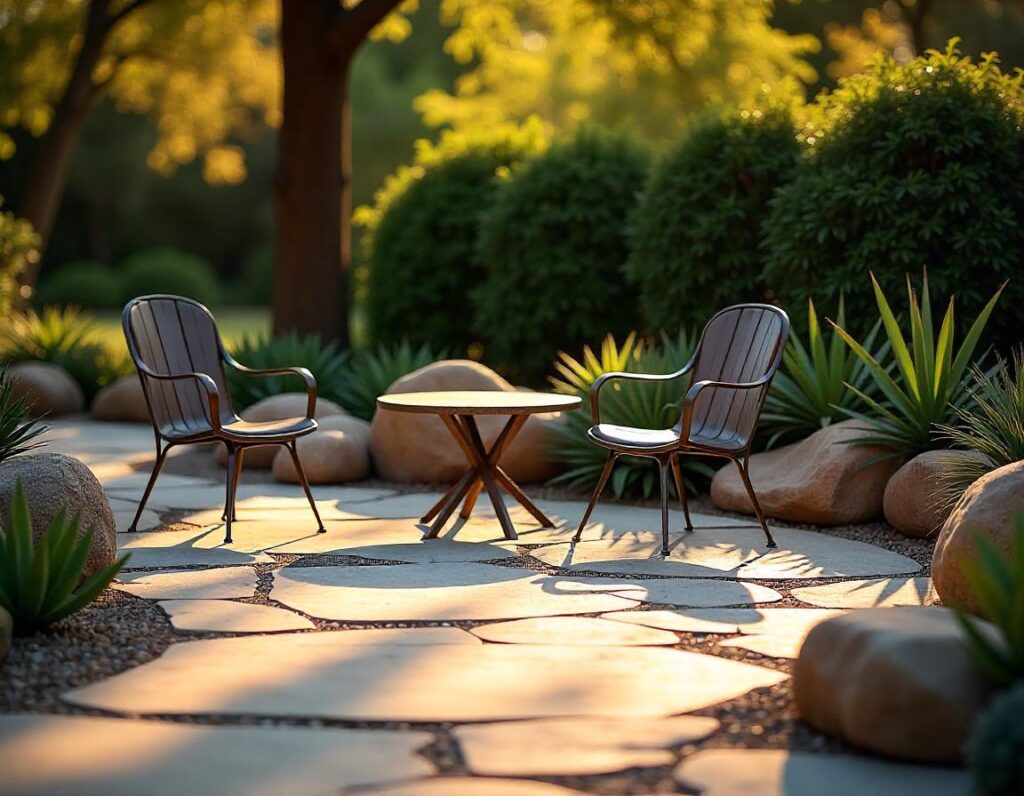 Circular-Flagstone-Patio-with-Rock-Garden-design-idea-15