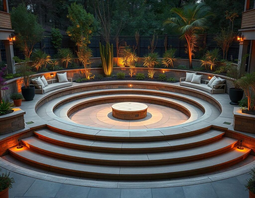 Circular-Stepped-Concrete-Patio-design-idea-7