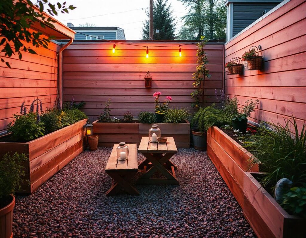 Compact-Corner-Patio-with-Raised-Planters-budget-design-idea-12