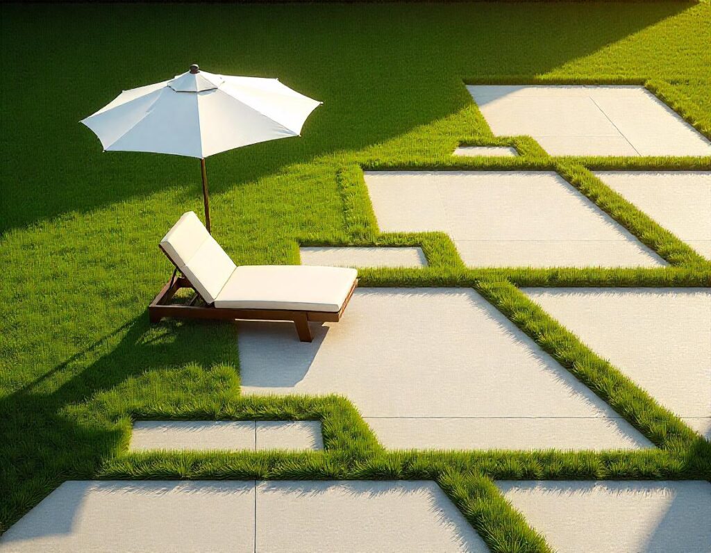 Geometric-Concrete-Patio-with-Grass-Inserts-design-idea-7