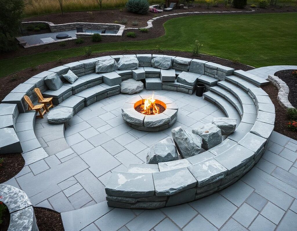 Multi-level-Stone-Patio-with-Fire-Pit-design-idea-5