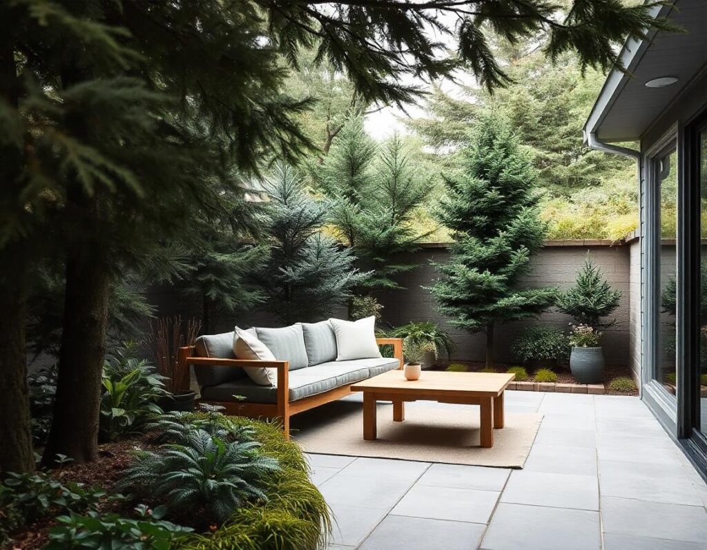 Patio-Surrounded-by-Evergreen-Trees-design-idea-9