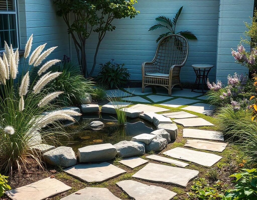 Patio-with-Ornamental-Grass-and-Water-Feature-design-idea-18