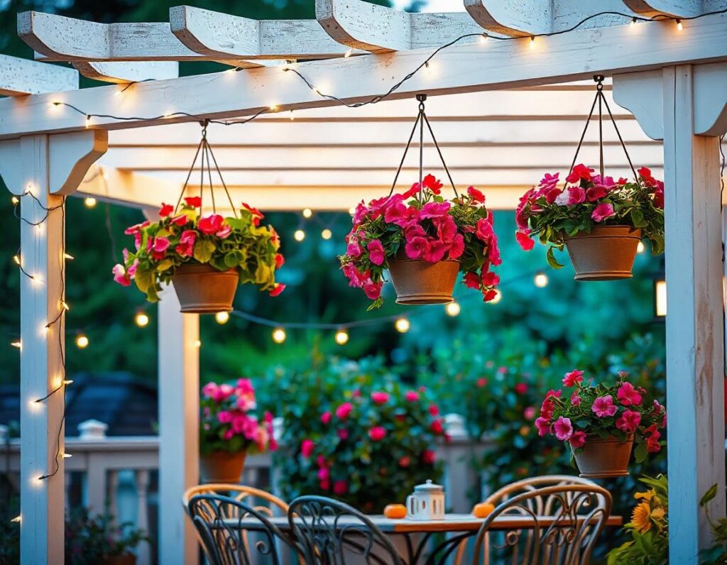 Pergola-with-Hanging-Plants-and-Fairy-Lights-design-idea-3