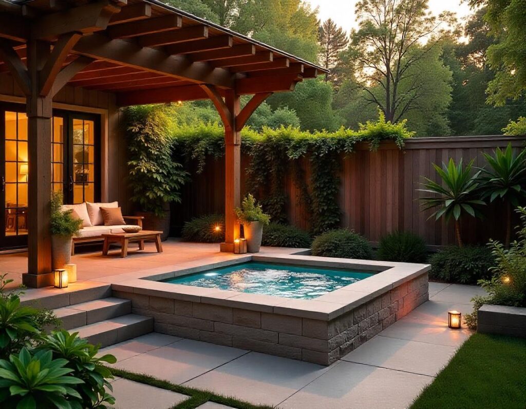 Raised-Patio-with-Built-In-Hot-Tub-design-idea-17