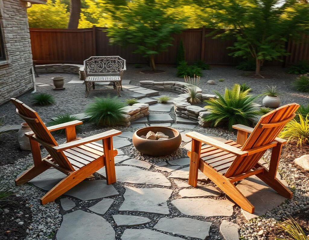 Rustic-Patio-with-Adirondack-Chairs-design-idea-11