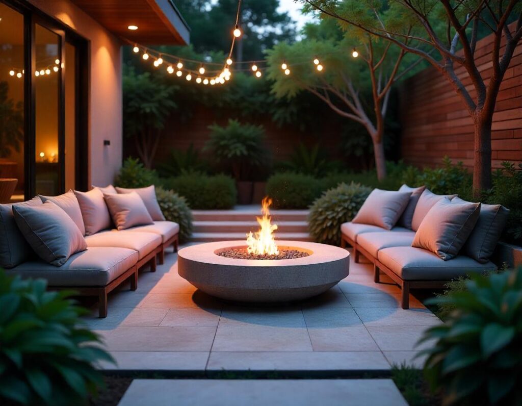 Small-Stone-Patio-with-Sunken-Fire-Pit-design-idea-12