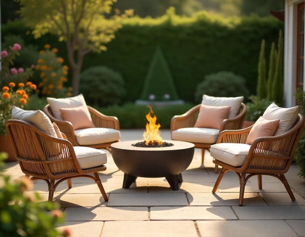 Small-Stone-Patio-with-Table-Fire-Pit-design-idea-17