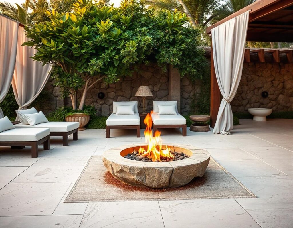 Stone-Patio-with-Fire-Pit-and-Lounge-Beds-design-idea-18