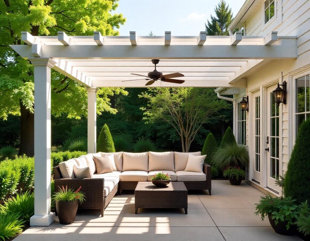 Vinyl-Pergola-with-Ceiling-Fan-design-idea-9